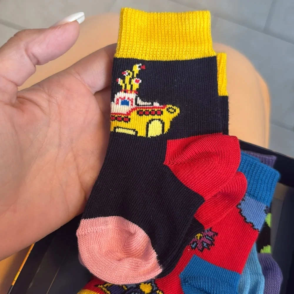 The Beatles Happy Socks Box